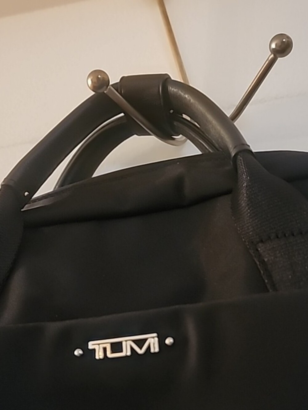 Tumi Voyageur Black Nylon Unisex Laptop Backpack - Picture 4 of 12